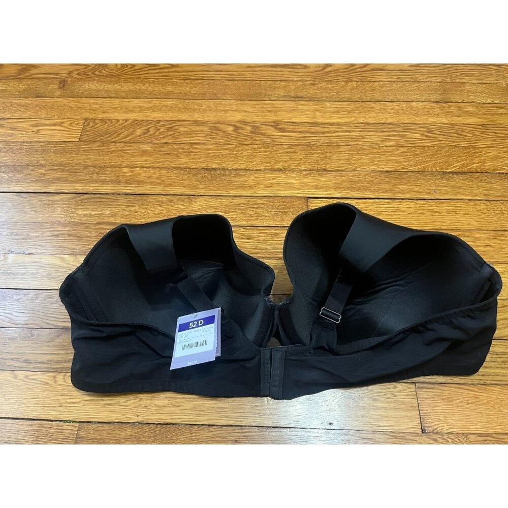 Catherine's Intimates Black Bra Padded Women's Size 52D NWT $49.95 - Picture 2 of 4